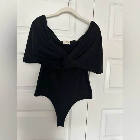 Khaite - The Cerise Bodysuit in‎ Black - Picture 9 of 13